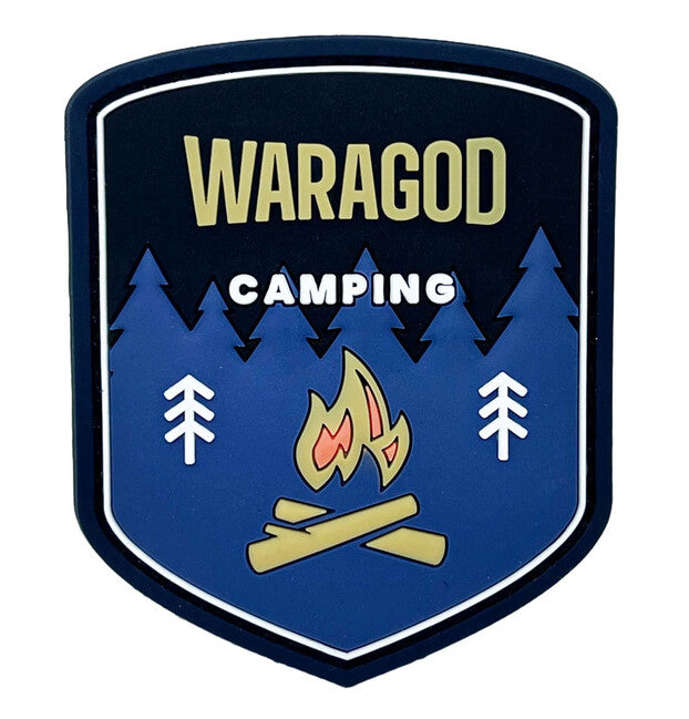 WARAGOD Camping 3D Κέντημα 7x5cm