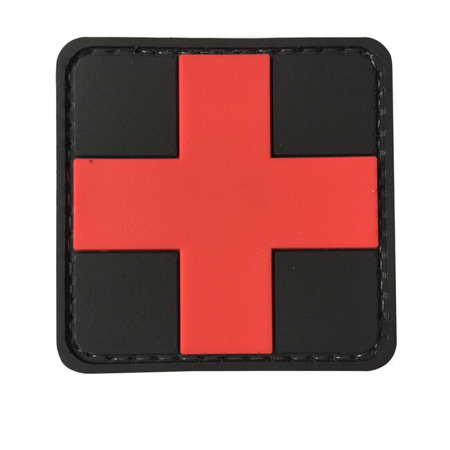 WARAGOD Medic 3D κέντημα, μαύρο 5x5cm