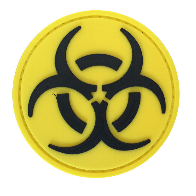WARAGOD 3D Round Biohazard κέντημα 6cm
