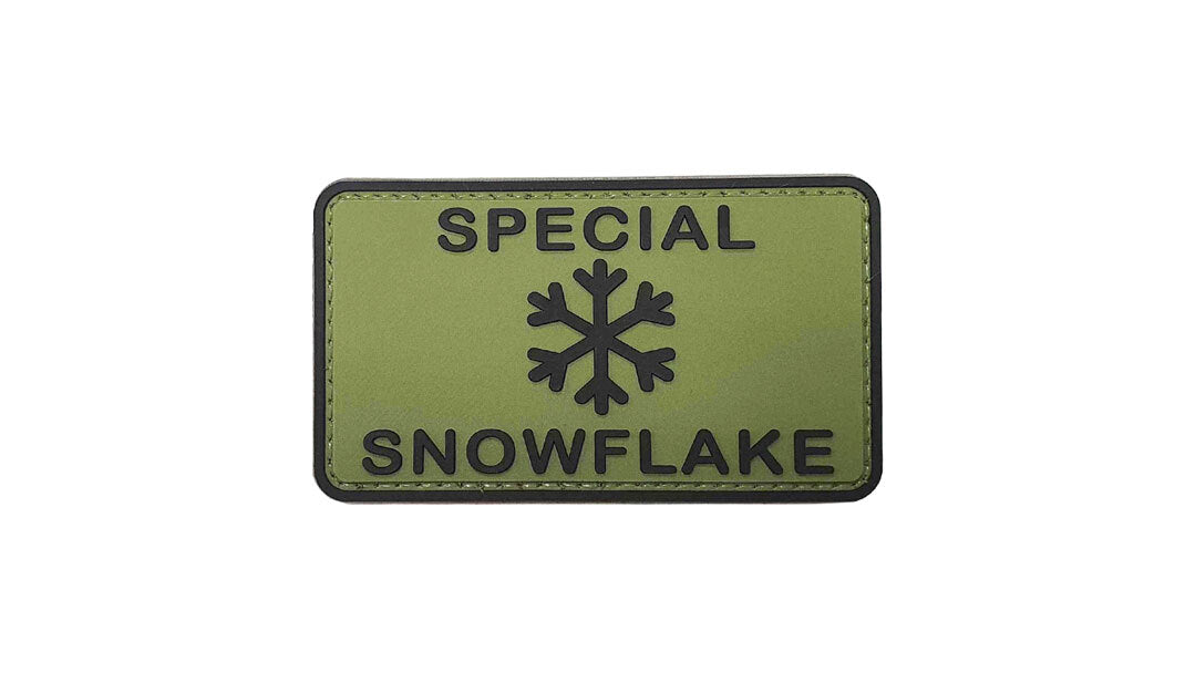 WARAGOD 3D SNOW Flake κέντημα 8.5x5cm
