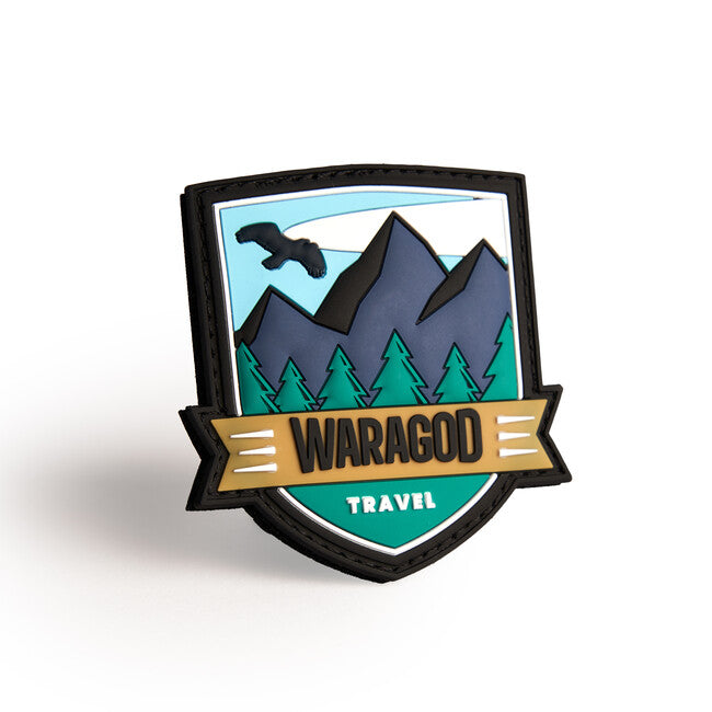 WARAGOD Travel 3D κέντημα 7x5cm