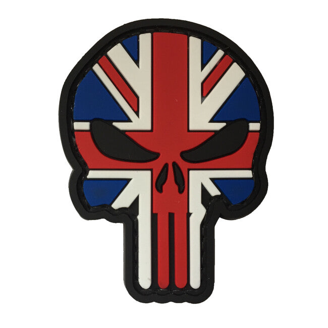 WARAGOD 3D UK Punisher μπάλωμα 6x4.5cm