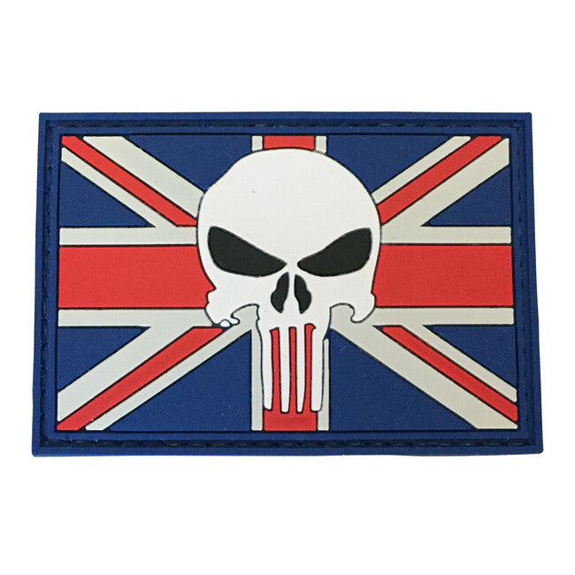 WARAGOD 3D UK Punisher κέντημα 7.5x5cm