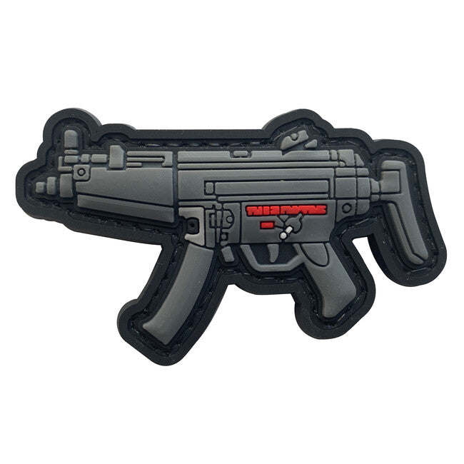 WARAGOD μπάλωμα 3D MP5 GUN, 7.3x4.3cm