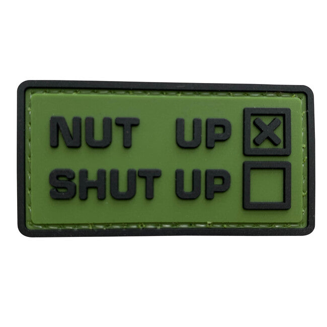WARAGOD Nut UP PVC Σήμα Velcro, Πράσινο