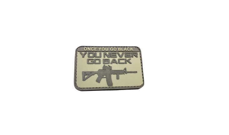 WARAGOD Once you go black Σήμα PVC, πράσινο
