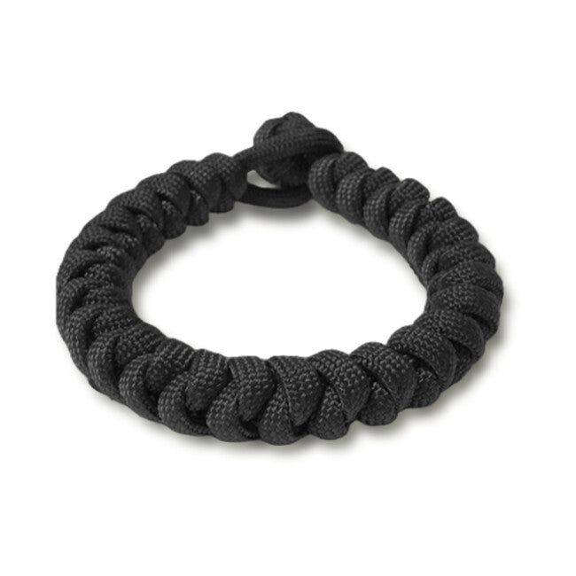 WARAGOD Ectar Βραχιόλι Paracord με Ρυθμιζόμενο Κούμπωμα, Μαύρο