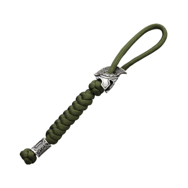 WARAGOD Spartan Paracord Κλειδοθήκη Nénar, πράσινο
