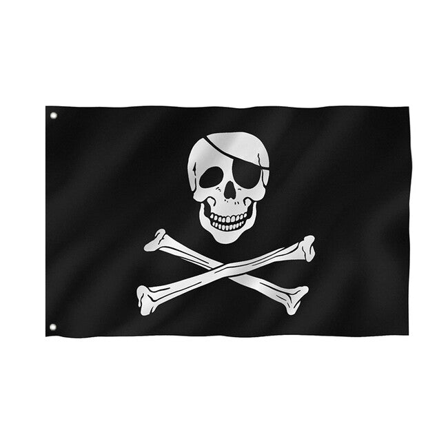 WARAGOD Jolly Roger Πιρατική Σημαία 150x90 cm
