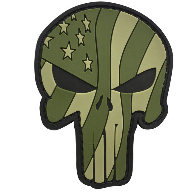 WARAGOD Punisher Κέντημα Waving US PVC
