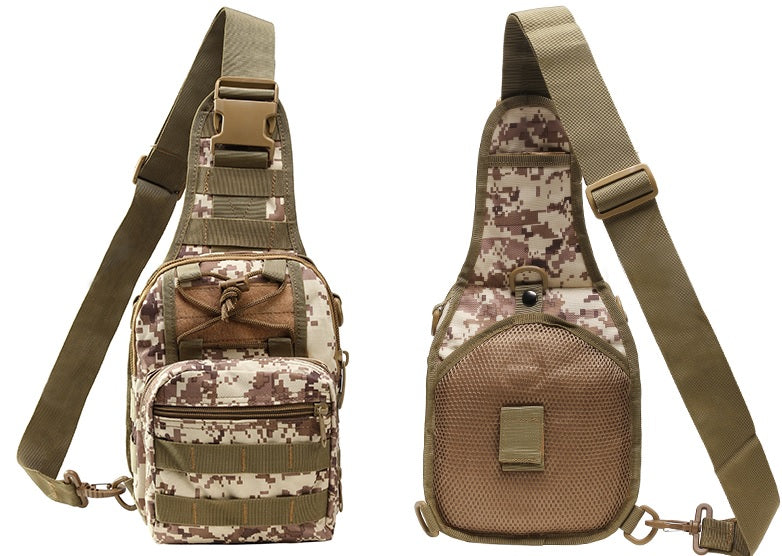 WARAGOD Soldat Assault Τσάντα Crossbody, Digital Desert