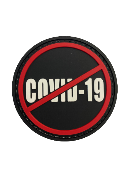 WARAGOD Stop Covid 19 Σήμα PVC