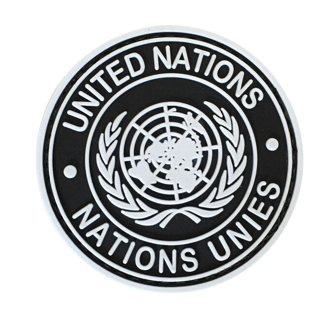 WARAGOD United Nation PVC κονκάρδα, μαύρη