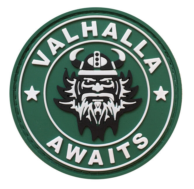 WARAGOD Valhalla Awaits Σήμα PVC