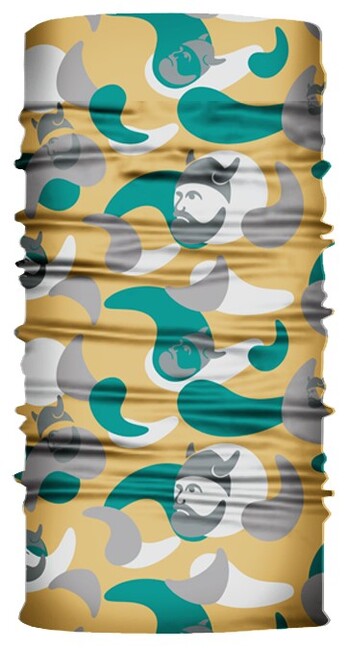 WARAGOD Πολυλειτουργικό Κασκόλ Θέρμανσης, sandhörn camo