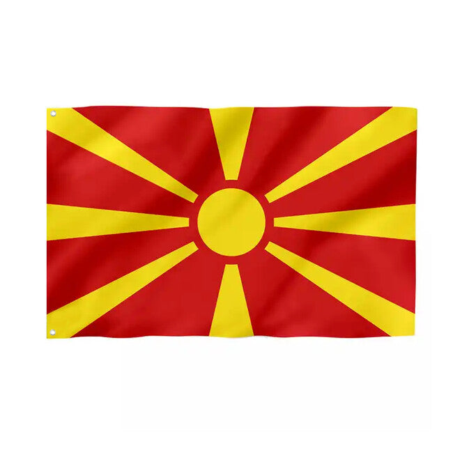 WARAGOD Σημαία Βόρεια Μακεδονία 150x90 cm