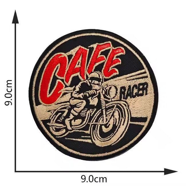 WARAGOD Cafe Racer κεντητό σήμα