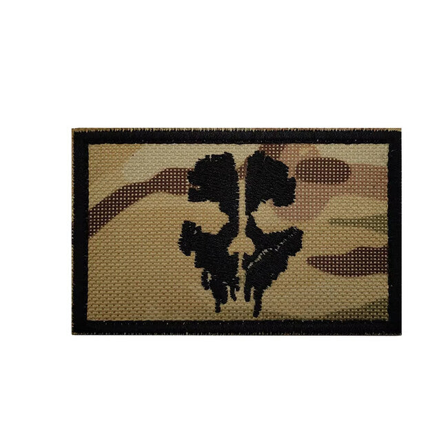 WARAGOD Call of Duty Ghost Mask Κεντημένο Patch, Multicam