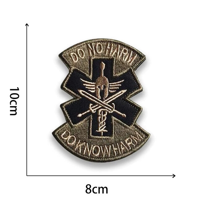WARAGOD Do No Harm The Vintage Totem Legion Symbol 02 κεντημένο σήμα