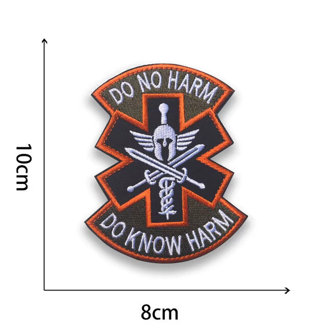 WARAGOD Do No Harm The Vintage Totem Legion Symbol 04 κεντημένη μπάλωμα