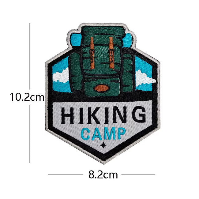 WARAGOD Mountain Camping Κεντητό Σήμα 10