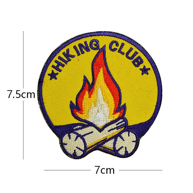 WARAGOD Mountain Camping κεντημένο patch 12