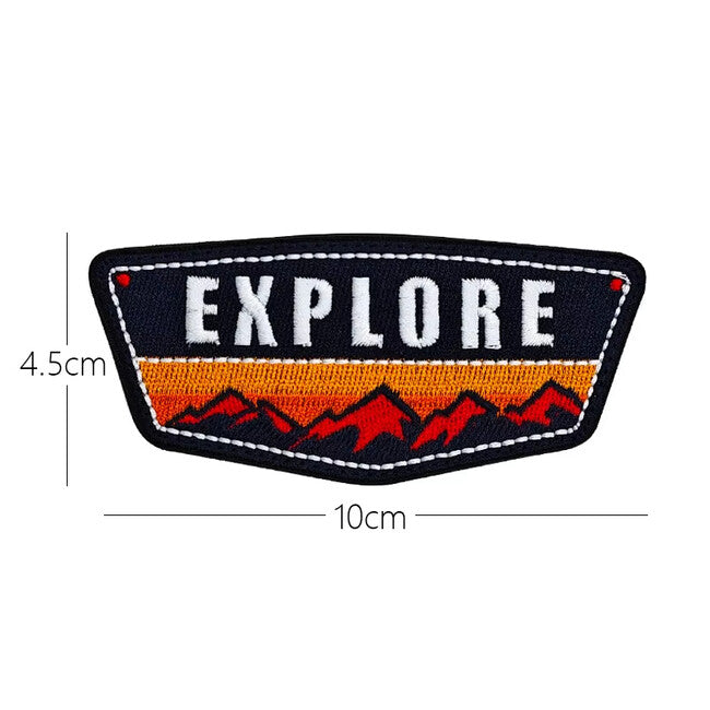 WARAGOD Mountain Camping κεντημένο patch 13