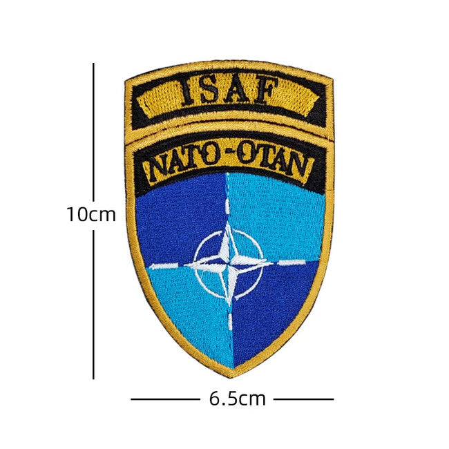 WARAGOD Nato 02 κεντημένο σήμα