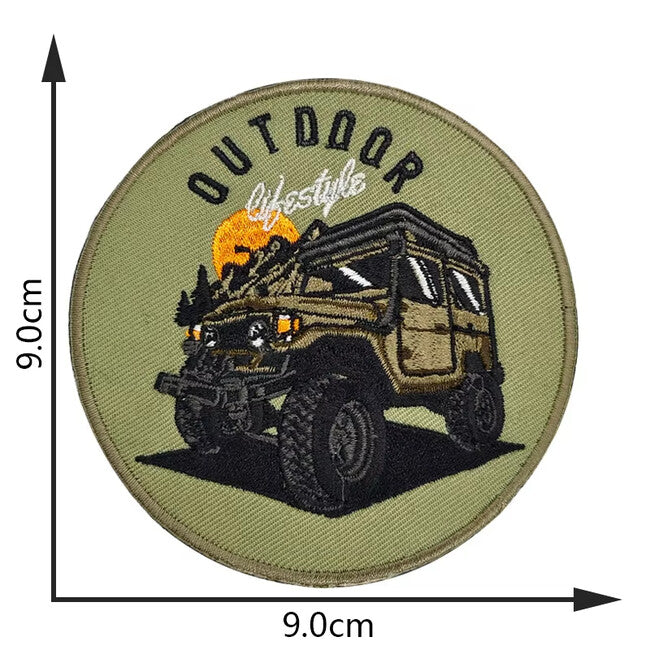 WARAGOD Outdoor Lifestyle κεντημένη μπάλωμα