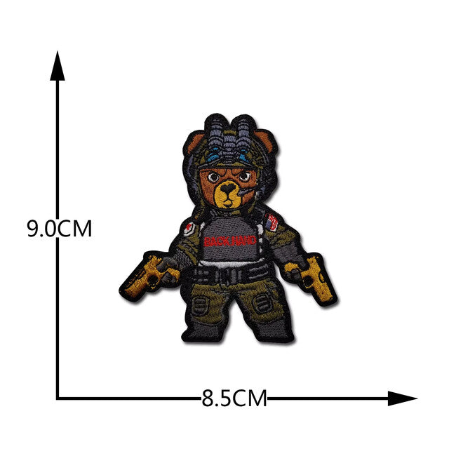 WARAGOD Tactical Bear Κεντητό Σήμα