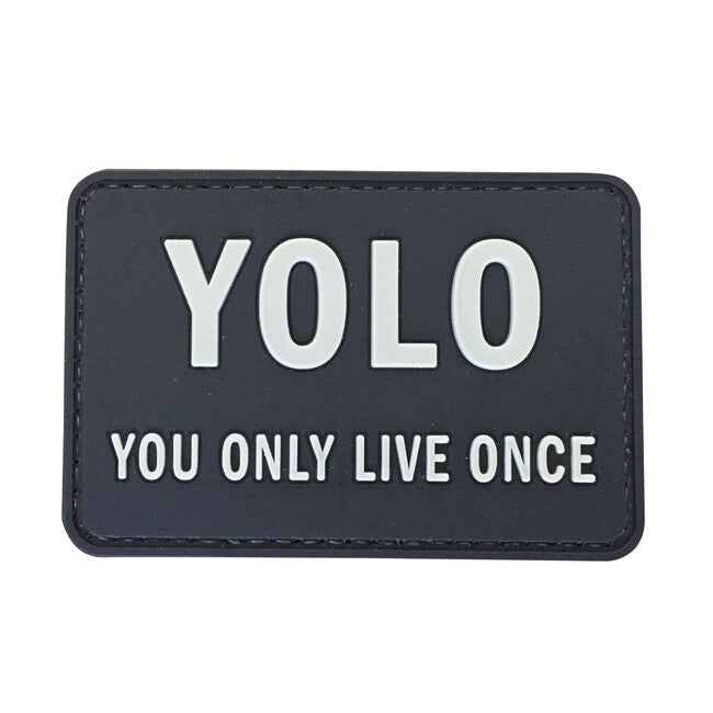 WARAGOD YOLO PVC κέντημα
