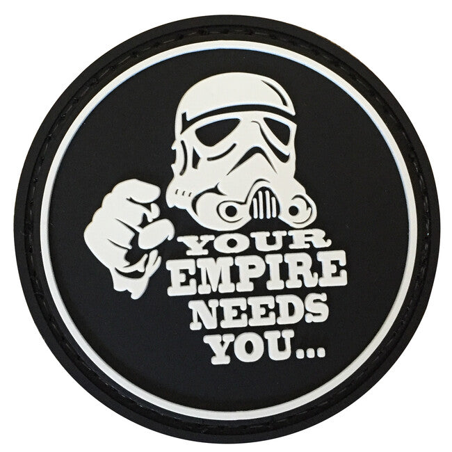 WARAGOD Your empire needs you Σήμα PVC, μαύρο