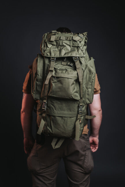 WARAGOD Soldat Assault Σακίδιο Πλάτης 65L, Μαύρο