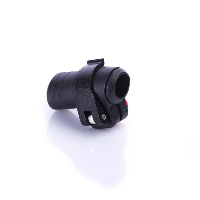 Warp ND FL-17 flip-lock μηχανισμό μαύρο πλαστικό/μαύρο αλουμίνιο λαβίδα/κόκκινο παξιμάδι, για διάμετρο 16mm