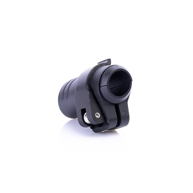 Warp ND FL-17 flip-lock μηχανισμός μαύρο πλαστικό/μαύρη αλουμίνιο λαβή/διάφανη ματρώνα, για διάμετρο 16mm