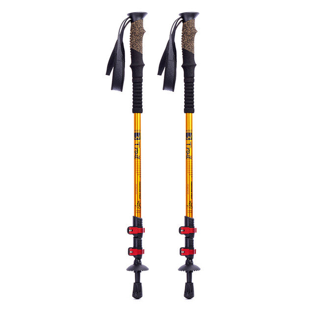 Warp Trail EVO Ραβδιά Πεζοπορίας, Πορτοκαλί, 140 cm