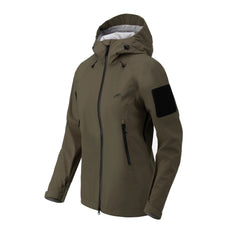 Helikon-Tex SQUALL Hardshell ženska jakna TorrentStretch, Taiga Green