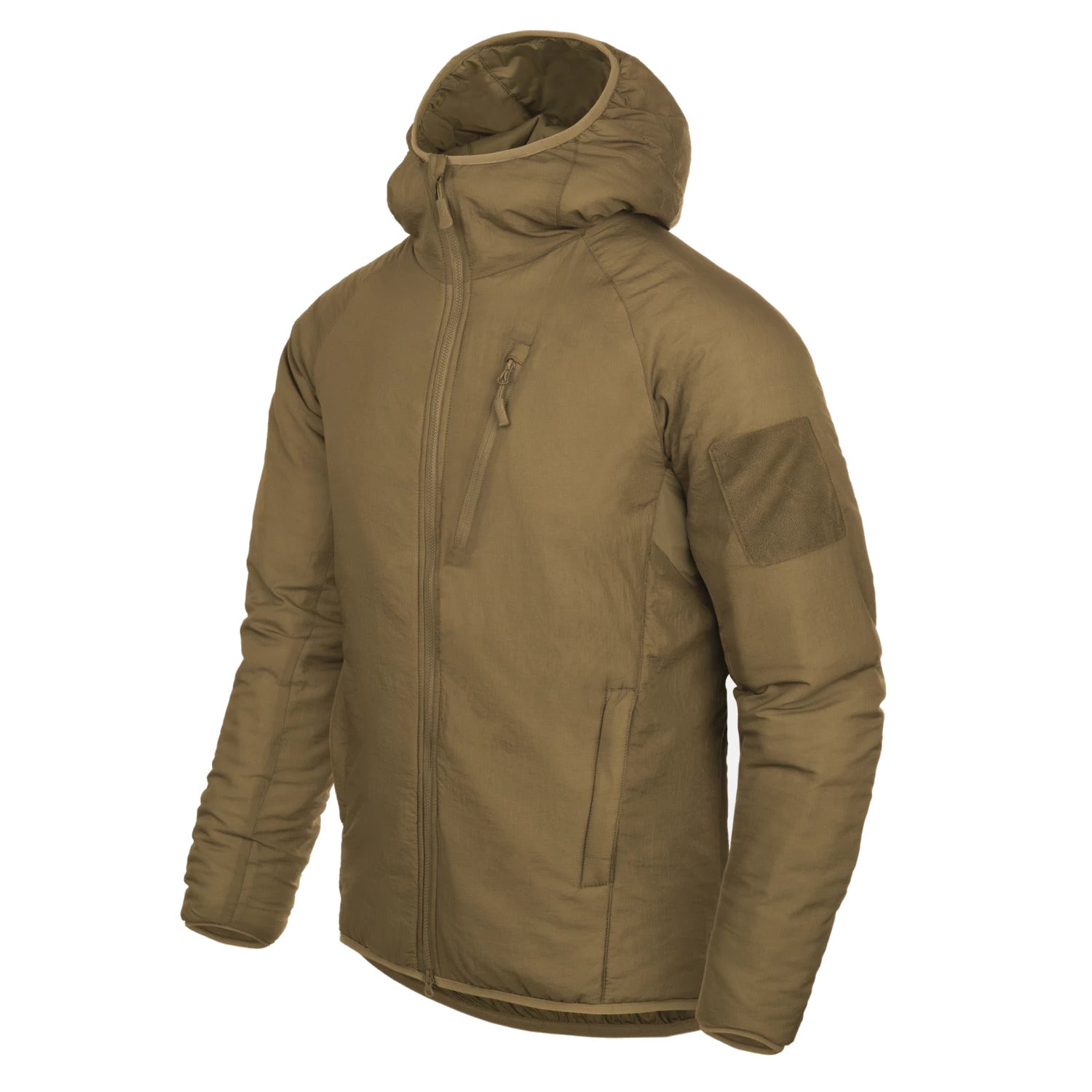 Helikon-Tex WOLFHOUND bunda s kapucňou Climashield Apex, Coyote
