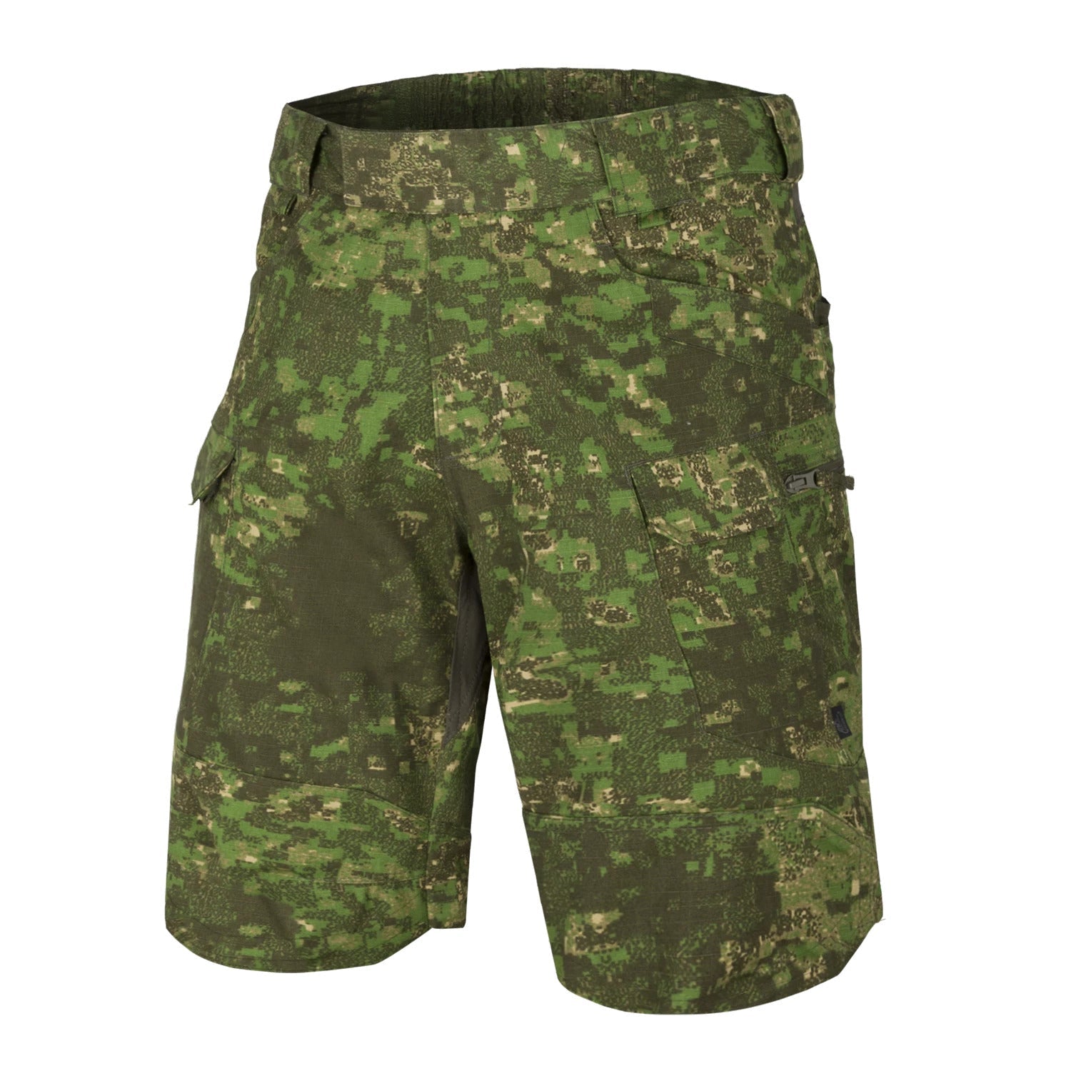 Helikon-Tex UTS Flex nohavice taktické krátke 11'' - NyCo Ripstop - PenCott WildWood™