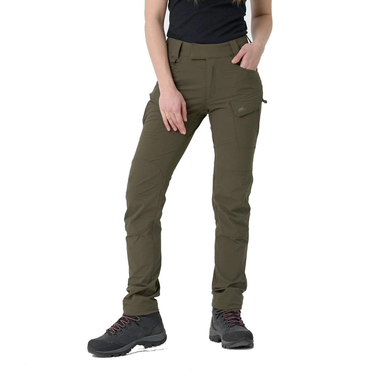 Helikon-Tex VersaStretch outdoorovo nohavice taktické dámske, taiga green