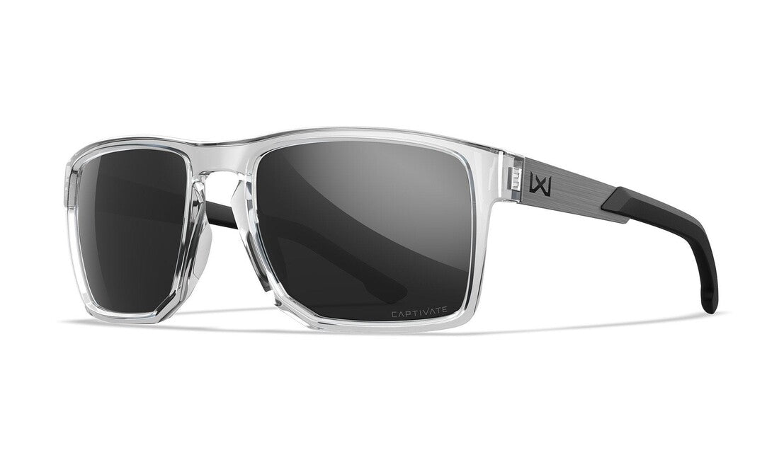 Wiley X Apex Γυαλιά Ηλίου, Captivate Grey/ Gloss Crystal Clear
