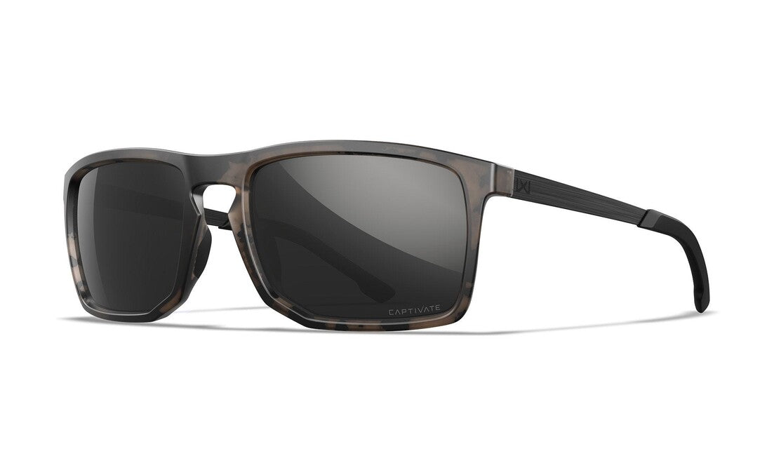 Wiley X Axe Γυαλιά Ηλίου Captivate Polarized Black Mirror/ Matte Tortoise Brown