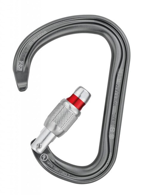 Petzl William Ball Lock Καραμπίνερ με αυτόματη ασφάλεια