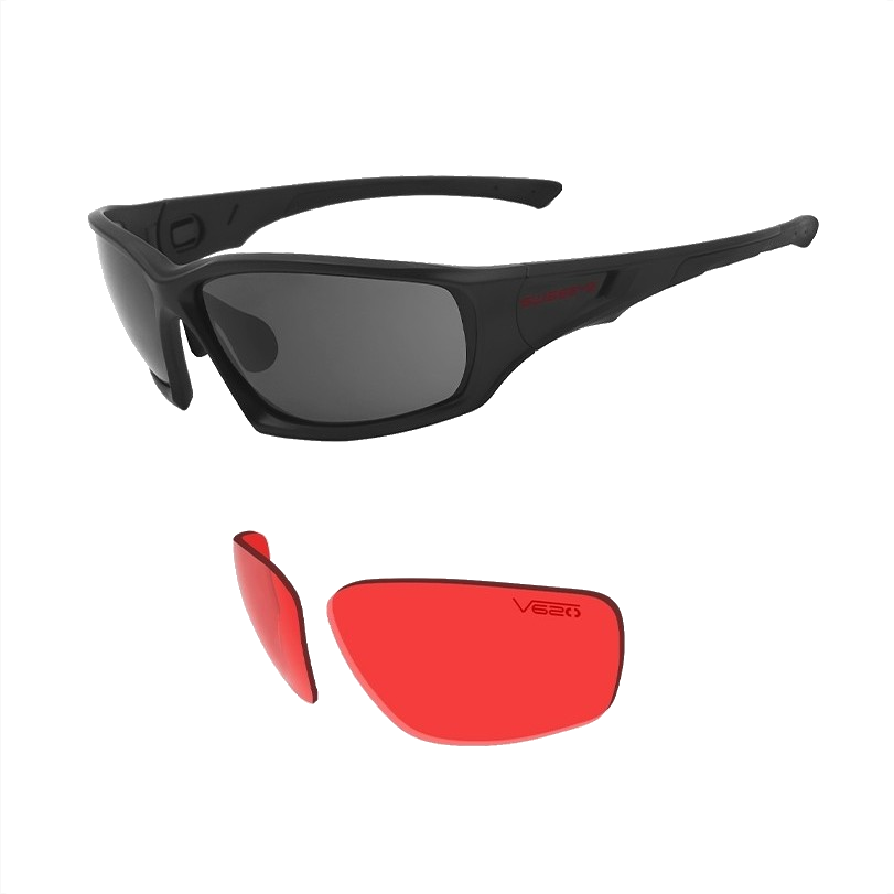 SWISS Eye® WOLF V620 taktické okuliare, čierne