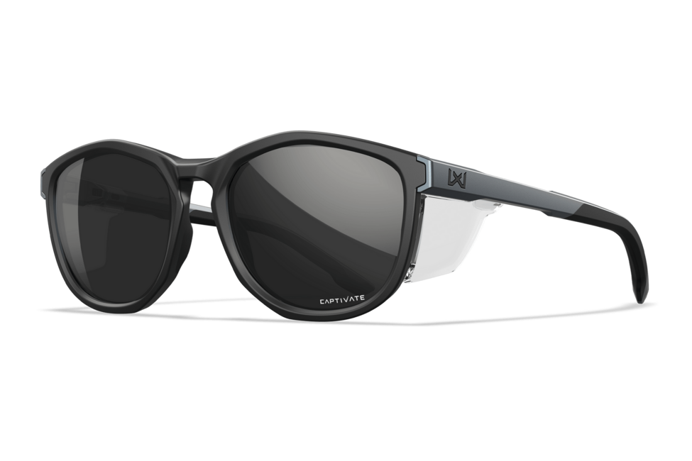 Wiley X Bravo slnečné okuliare, Matte Black / Graphite Grey