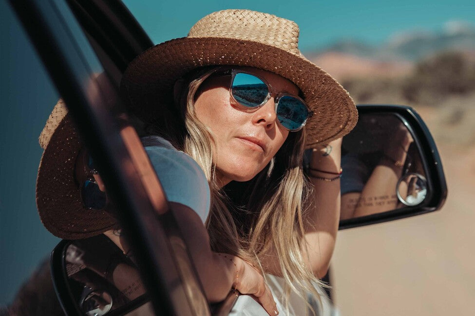 Wiley X Bravo slnečné okuliare, Clear / CAPTIVATE™ Polarized Blue Mirror