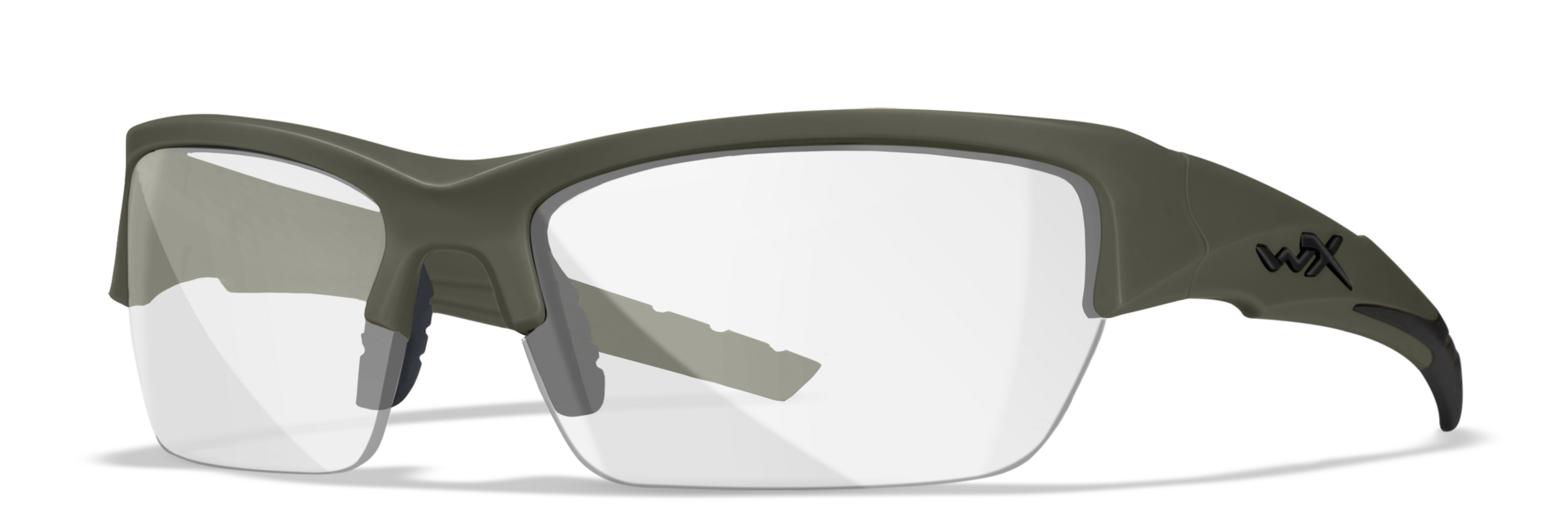 WileyX VALOR 2.5 γυαλιά, Γκρι/Διάφανο/Ανοιχτό Σκουριά, πράσινο