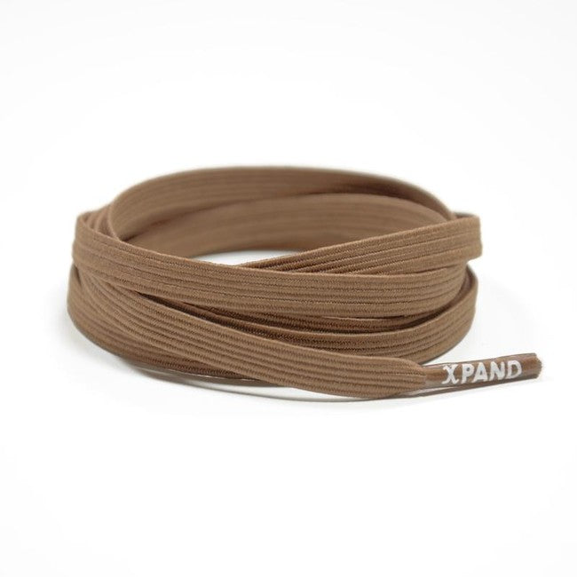 Xpand Elastic Ελαστικά Κορδόνια Παπουτσιών, Καφέ