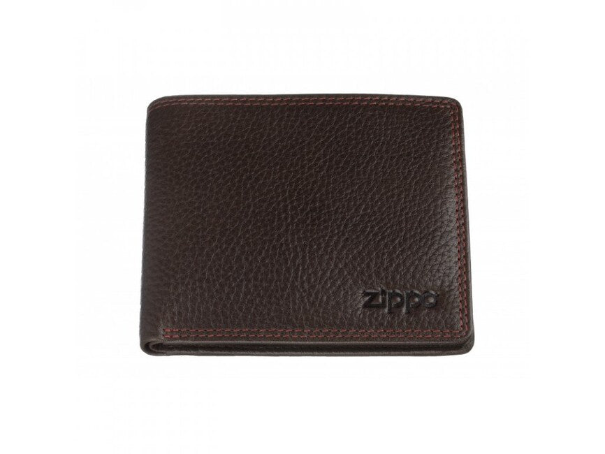 Zippo Πορτοφόλι Δερμάτινο, Καφέ
