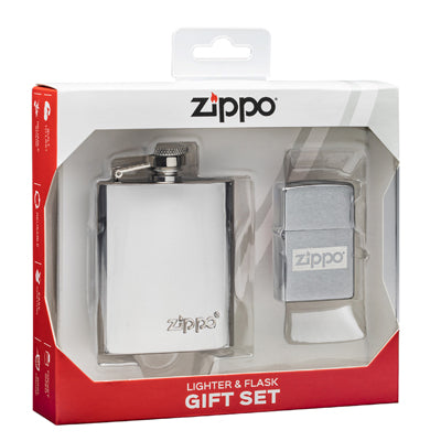 Zippo Φακός Χρώμιου και Μπουκάλι